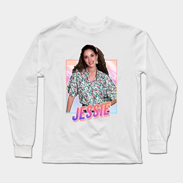 Jessie - Saved by the bell Long Sleeve T-Shirt by PiedPiper